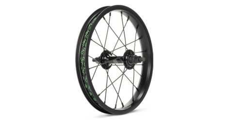 Salt rookie front wheel single wall 3/8axle black