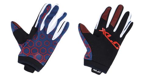 Gants xlc cg-l14 bleu / rouge