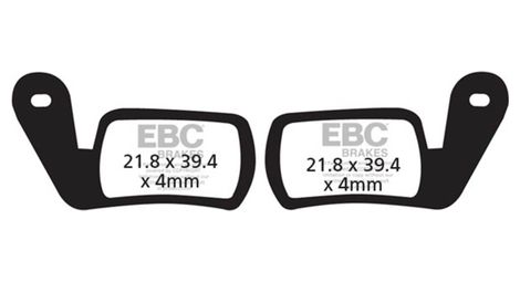 Ebc plaquettes de frein magura marta rouge