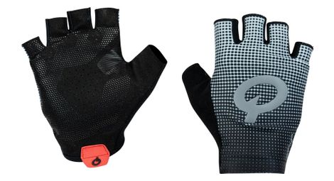 Guantes prologo blend dedos cortosgris negro