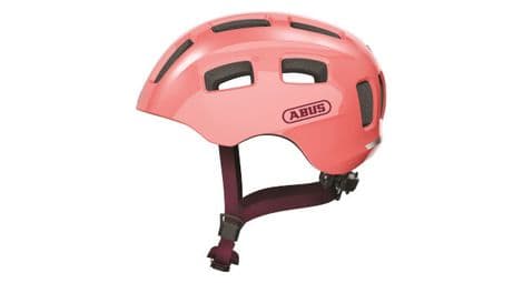 Abus casque vélo youn-i 2.0 corail vivant