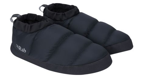unisex rab down hut hausschuhe grau