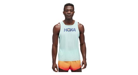 Camiseta de tirantes hoka airolite runazul para hombre