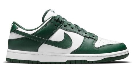 Chaussures sportswear nike dunk low varsity green blanc/vert homme