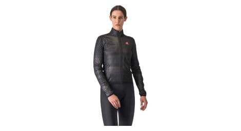 Veste coupe-vent femme castelli squall shell noir/silver