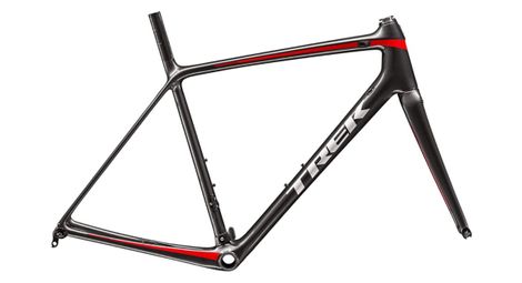 trek emonda sl road frame kit black red