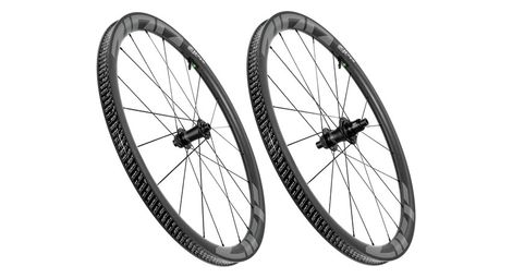 pair of zipp 303 sw wheels 700 mm 12x100 12x142 mm center lock
