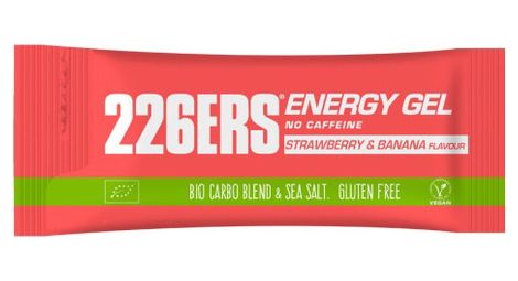 226ers bio energy gel strawberry / banana 25g