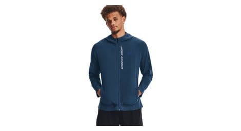 Veste coupe vent under armour outrun the storm bleu