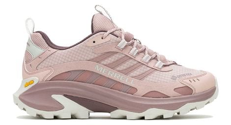 Chaussures de randonnée femme merrell moab speed 2 gore-tex rose