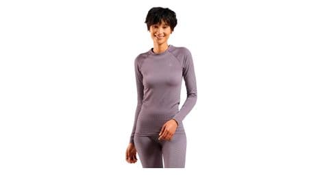 Baselayer femme odlo performance warm gris