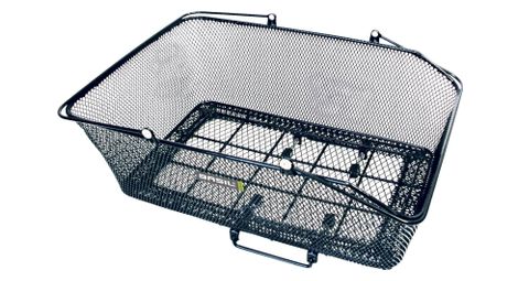 Basil panier à vélo california avec porte-bagages 49 x 37 x 19 cm - noir