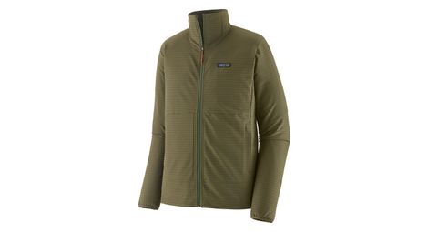 Patagonia R1 TechFace Fleecejacke für Herren, grün