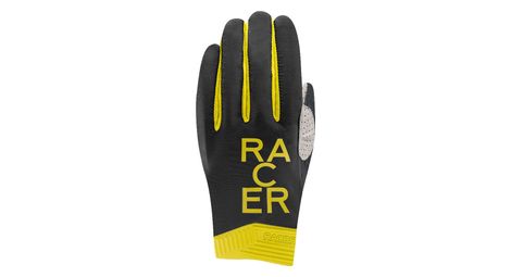 Guantes largos unisex racer 1927 gp style 2 negro/amarillo