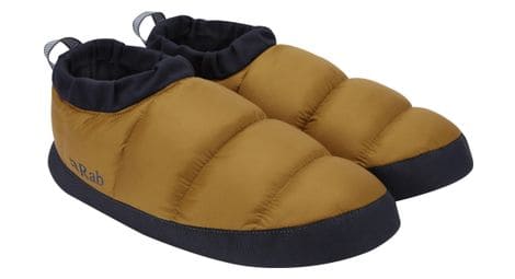 Unisex rab down hut slippers bruin