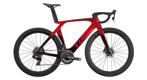 Velo de routre trek madone slr 7 sram force etap axs 12v 700 mm rouge gen 7