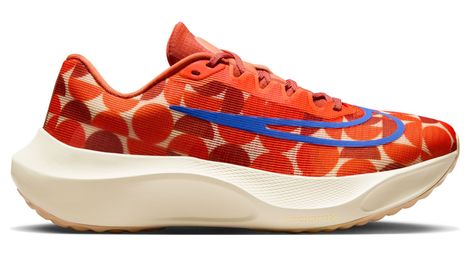 Nike zoom fly 5 premium orange blue hardloopschoenen
