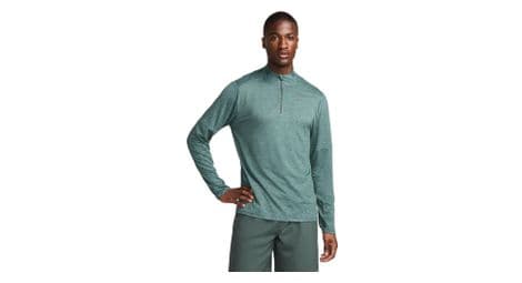 Haut 1/2 zip nike vert homme