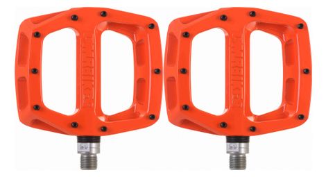 DMR Paar flache Pedale V12 Orange