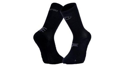 Chaussettes bv sport run marathon high noir/gris
