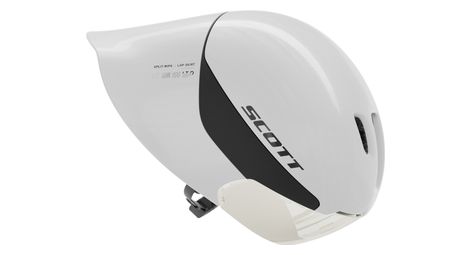 Casco de contrarreloj Scott Split Mips blanco