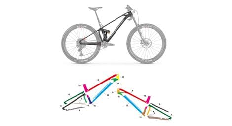 Mondraker foxy carbon 2018 m brillant