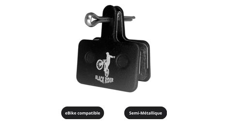 Plaquettes semi-métallique shimano b01s b03s b05s | black rider