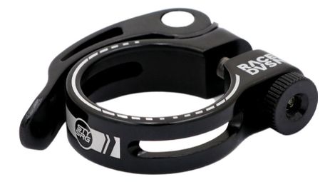 Morsetto sella stay strong race dvsn chevron 34,9 mm nero