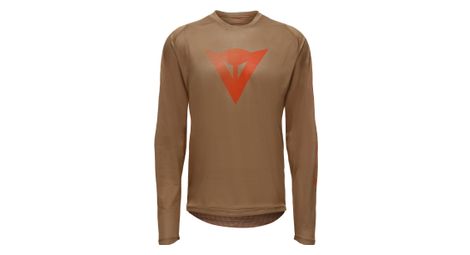 Maillot manches longues dainese hgaer marron rouge