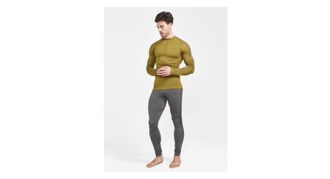 Adv Warm Intensity Langarm Unterhemd Grun