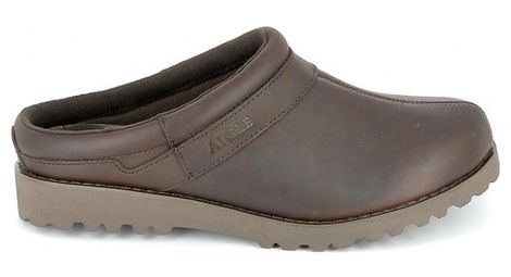 Sabot mule aigle basilo marron