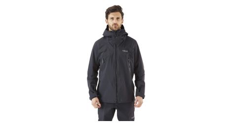 Rab kangri gore-tex giacca impermeabile nera uomo