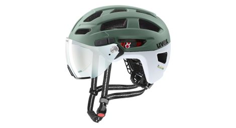 Uvex Finale Visor V City Helmet Verde/Bianco