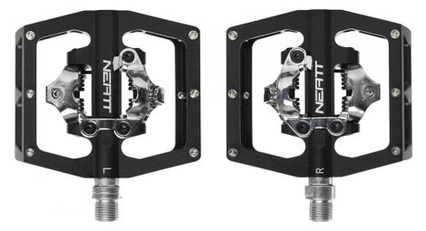 Paire de pedales automatiques avec cages neatt double