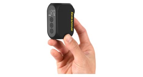 Mini pompe électrique ANOUTWAY - compresseur compact 120PSI (8 bars) - écran digital affichage Bars ou PSI