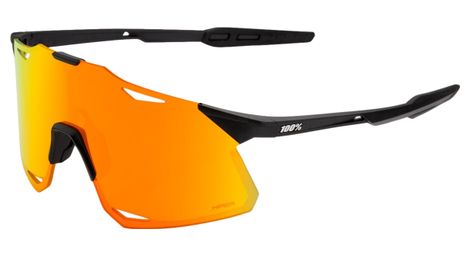 100% - HYPERCRAFT - Matte Black - HiPER Red Multilayer Mirror Lens