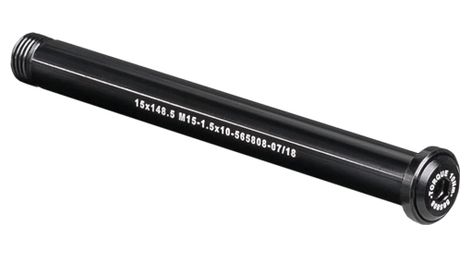 Bontrager skewer bontrager thru 15 x 148mm axle length black front