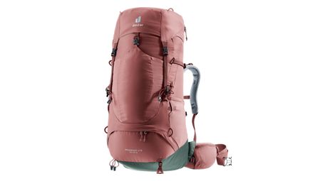 Sac de randonnée deuter aircontact lite 45 + 10 sl rouge femme