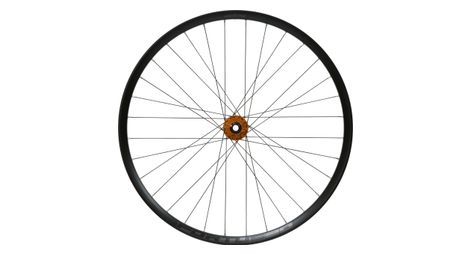 Roue avant hope fortus 30w pro 5 27.5 | boost 15x110 mm | 6 trous | orange