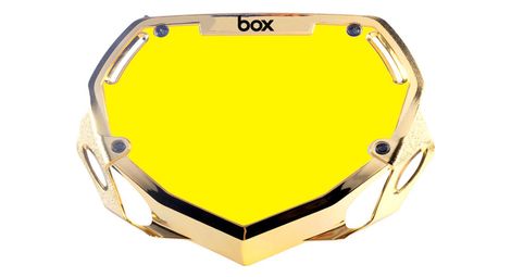 Piastra per manubrio box two mini chrome gold