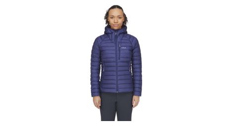 Chaqueta rab microlight azul alpino para mujer