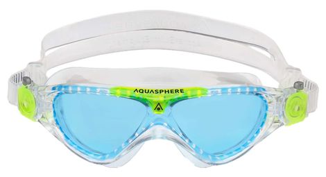 Masque de natation enfant aquasphere vista vert / bleu