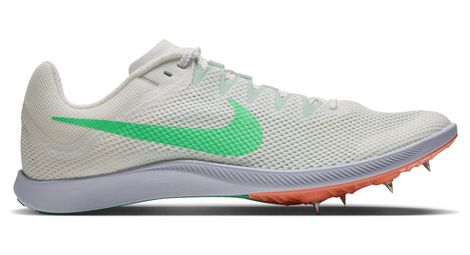 Scarpe da atletica Nike Zoom Rival Distance Bianco/Verde/Arancione Unisex