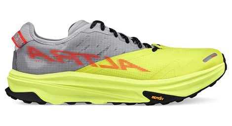 Chaussures trail altra mont blanc carbon gris/jaune homme