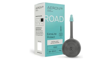 aeron tpu road extralite protect reinforced inner tube 700 mm presta 42 mm