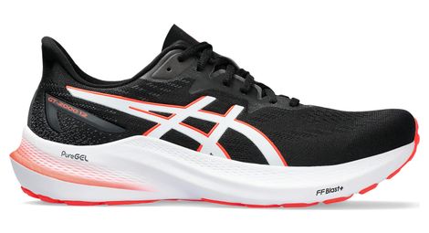 Zapatillas asics gt-2000 12 negro rojo