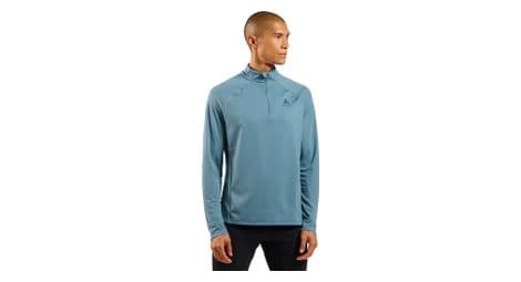 Pull odlo 1/2 zip essential ceramiwarm bleu