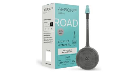 aeron tpu road extralite protect al reinforced inner tube 700 mm presta 65 mm
