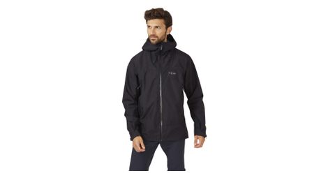 Rab namche gore-tex giacca impermeabile nero uomo