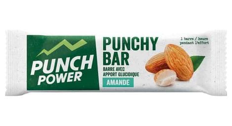 Punch power punchybar - barre énergétique - amande - barre unitaire